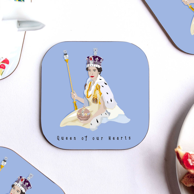 Queen Elizabeth II - Queen of our Hearts Coaster