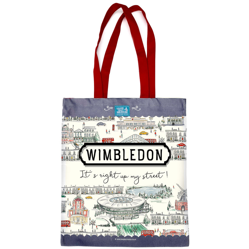 Wimbledon Cotton Canvas Bag
