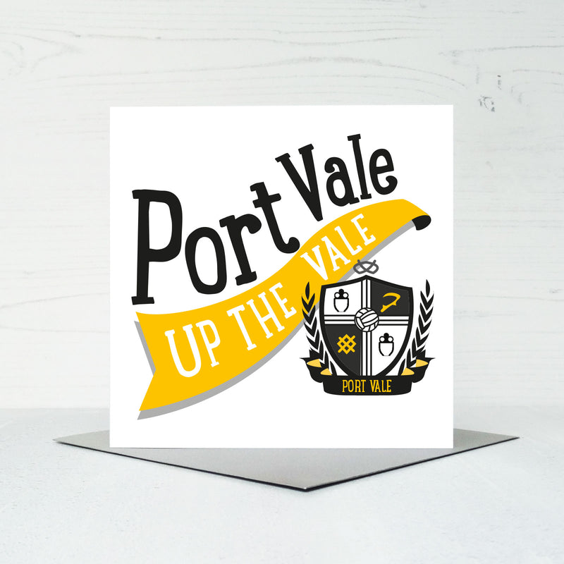 Port Vale FC Greeting Card