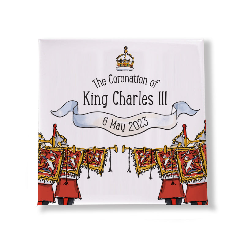 King Charles III Coronation Magnet