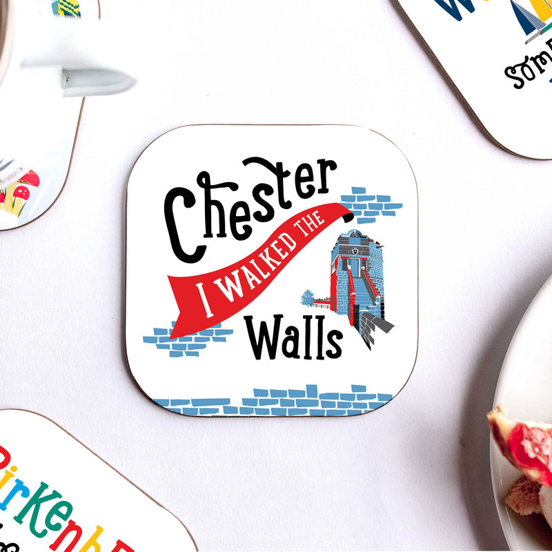 Chester 'Walked the Walls' Coaster