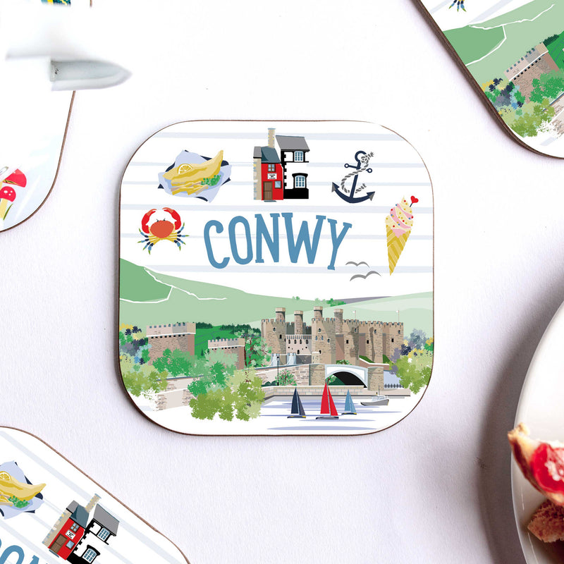 Conwy Castle Coaster