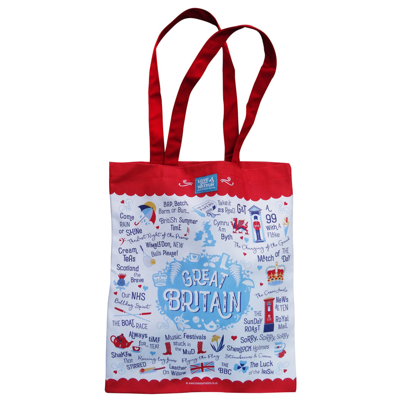 Great Britain Cotton Canvas Bag