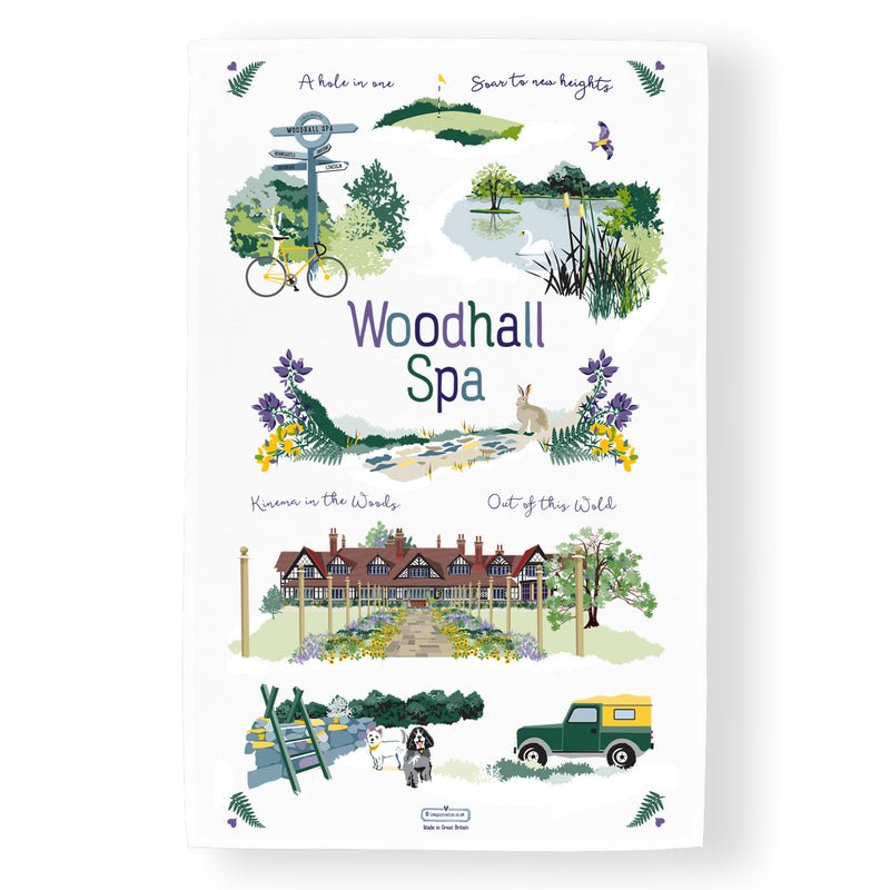 Woodhall Spa Tea Towel