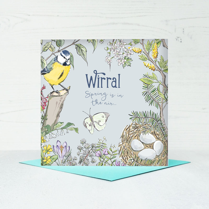 Wirral Spring Greeting Card