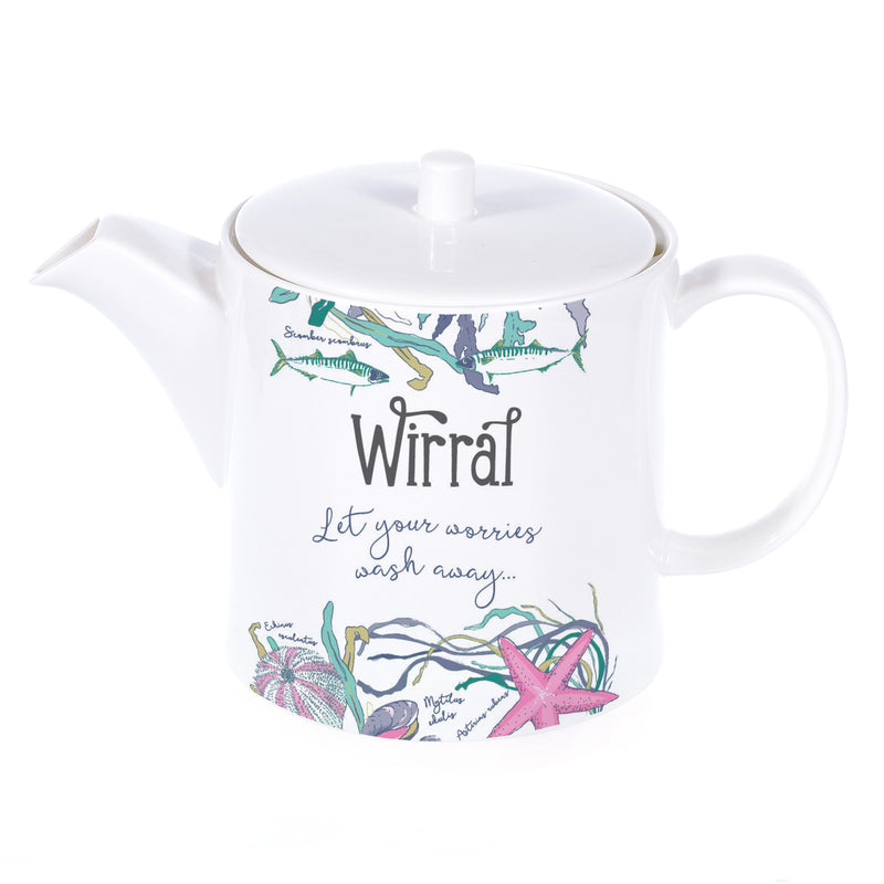 Wirral Coast Teapot